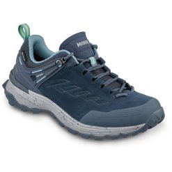 Buty turystyczne damskie MEINDL Dallas Lady GTX z membraną Gore-Tex. Niebieskie buty trekkingowe MEINDL, bez wzorów, z gore-texu, bez zapięcia, trekkingowe, gore-tex. Za 999.90 zł.