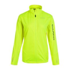 Damska kurtka wodoodporna Endurance Ziva. Zielone kurtki Endurance, s, bez wzorów, z materiału, eleganckie, bez kaptura. Za 310.50 zł.