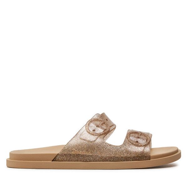 Klapki Ipanema. Żółte klapki Ipanema, bez wzorów, bez obcasa, bez zapięcia. Za 129.99 zł.