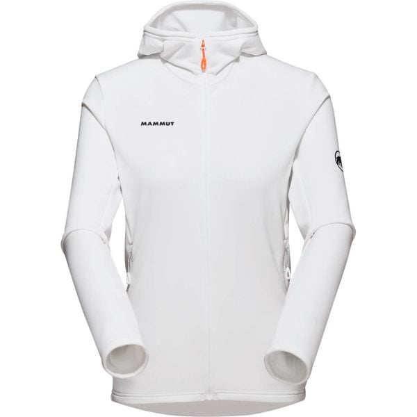 Bluza trekkingowa damska Mammut Aconcagua Light ML Hooded. Białe bluzy Mammut, l, bez wzorów, bez ramiączek, bez kaptura. Za 499.99 zł.