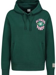 Sublevel Bluza w kolorze zielonym rozmiar: XS. Zielone bluzy Sublevel, xs, bez wzorów, bez ramiączek, z kapturem. Za 97.05 zł.
