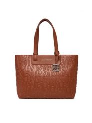 Armani Exchange Torebka XW001481 AF15774 U6048 Brązowy. Brązowe torebki klasyczne Armani Exchange, bez wzorów, ze skóry, bez dodatków. Za 569.99 zł.