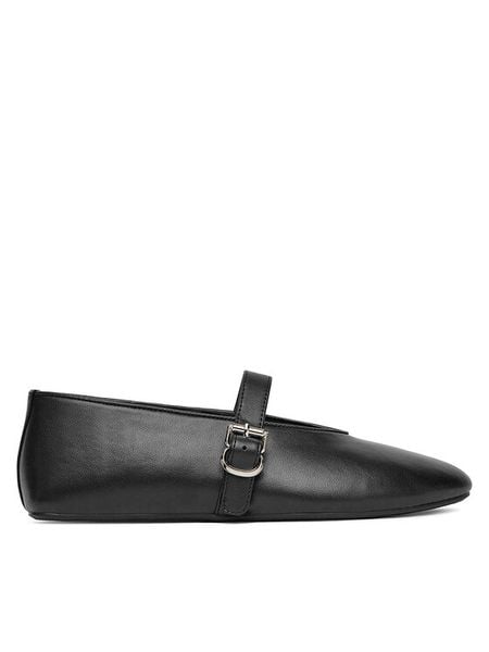Badura Baleriny ELAN-V1860-131-1 Czarny. Czarne baleriny Badura, bez wzorów, ze skóry, bez obcasa, bez zapięcia. Za 249.99 zł.
