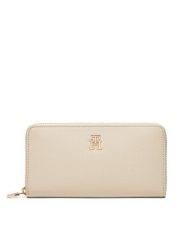 Tommy Hilfiger Portfel Th Distinct Lrg Za AW0AW17482 Écru. Portfele Tommy Hilfiger, bez wzorów, ze skóry. Za 259.99 zł.