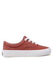 Polo Ralph Lauren Tenisówki 804907203001 Czerwony. Czerwone trampki Polo Ralph Lauren, bez wzorów, z materiału, bez zapięcia. Za 259.99 zł.