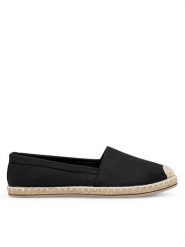 Jenny Fairy Espadryle WYL04103-1 Czarny. Czarne espadryle Jenny Fairy, bez wzorów, z materiału, bez obcasa. Za 69.99 zł.
