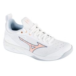 Buty siatkarskie damskie Mizuno Wave Luminous 2. Białe buty do biegania Mizuno, bez wzorów, bez zapięcia, do biegania, mizuno wave. W wyprzedaży za 452.80 zł.