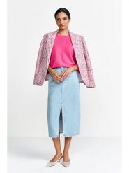 Rich & Royal Sweter w kolorze różowym rozmiar: M. Różowe swetry Rich & Royal, m, bez wzorów, bez ramiączek. Za 174.84 zł.