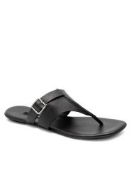 Gino Rossi Japonki YARA-6610 Czarny. Czarne japonki Gino Rossi, bez wzorów, ze skóry. Za 279.99 zł.