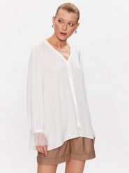 Marc Aurel Tunika 6058 1000 93144 Biały Relaxed Fit. Białe tuniki Marc Aurel, bez wzorów, z syntetyku, bez kołnierzyka, bez ramiączek. Za 739.99 zł.