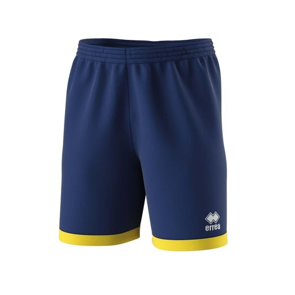 Szorty Errea Barney Ad Dorośli. Niebieskie szorty sportowe ERREA, bez wzorów, z materiału, z standardowym stanem, do biegania. Za 156.99 zł.