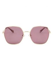 Polaroid Damskie okulary przeciwsłoneczne w kolorze złoto-jasnoróżowym rozmiar: 58. Różowe okulary przeciwsłoneczne Polaroid, bez wzorów, z tworzywa sztucznego, szklane. Za 169.95 zł.