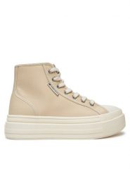 Tommy Jeans Trampki Foxing EN0EN02704 Beżowy. Brązowe trampki Tommy Jeans, bez wzorów, z jeansu, bez zapięcia. Za 209.99 zł.