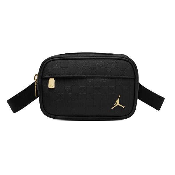 Saszetka nerka Air Jordan Jam Monogram Camera Bag Black Czarna - MA0988-K5X. Czarne nerki i saszetki Jordan, bez wzorów, bez dodatków. Za 238.05 zł.