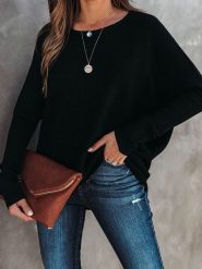 Milan Kiss Sweter w kolorze czarnym rozmiar: M. Czarne swetry Milan Kiss, m, bez wzorów, bez ramiączek. Za 152.99 zł.