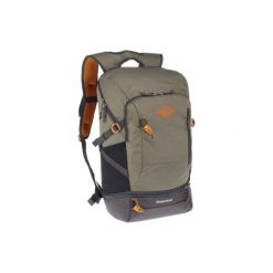Plecak turystyczny NH500 30 l. Brązowe plecaki QUECHUA, bez wzorów, z materiału, bez dodatków. Za 139.99 zł.