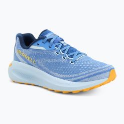 Buty do biegania damskie Merrell Morphlite. Niebieskie buty do biegania Merrell, bez wzorów, bez zapięcia, do biegania. Za 239.99 zł.