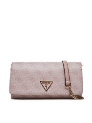 Guess Torebka HWBG7879750 Różowy. Czerwone kopertówki Guess, z aplikacjami, ze skóry, wizytowe, bez dodatków. Za 279.99 zł.