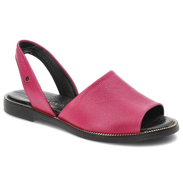 Różowe Sandały Armodo Wygodne Obuwie Damskie. Czerwone sandały Armodo, bez wzorów, bez obcasa, bez zapięcia. Za 199.00 zł.