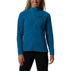 Damska bluza polarowa Mountain Hardwear Polartec Microfleece z pełnym zamkiem bł. Niebieskie bluzy bez kaptura MOUNTAIN HARDWEAR, na zimę, s, bez wzorów, z polaru, bez kaptura, narciarskie. Za 299.00 zł.