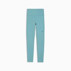 Legginsy treningowe damskie Puma SHAPELUXE HW 7/8 niebieskie 52746346 r M. Niebieskie legginsy Puma, bez wzorów, z tkaniny. Za 184.01 zł.