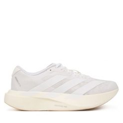 Buty do biegania adidas. Białe buty do biegania adidas, bez wzorów, bez zapięcia, do biegania. Za 649.99 zł.