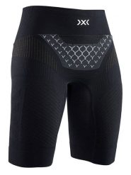 X-Bionic Szorty kolarskie w kolorze czarnym rozmiar: XL. Czarne szorty sportowe X BIONIC, bez wzorów, z materiału, rowerowe. Za 448.99 zł.