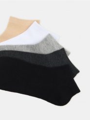 Skarpetki bawełniane 5 pack - wielobarwny. Skarpetki Sinsay, bez wzorów, z bawełny. Za 25.99 zł.