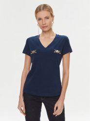 Marciano Guess T-Shirt 4RGP25 6229A Granatowy Regular Fit. Niebieskie t-shirty Marciano Guess, xs, z aplikacjami, z bawełny, bez kołnierzyka, bez ramiączek. Za 139.99 zł.