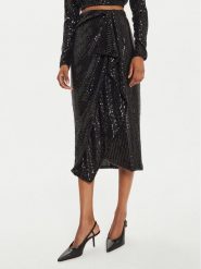 ViCOLO Spódnica midi TS0404 Czarny Regular Fit. Czarne spódnice ViCOLO, m, bez wzorów, z syntetyku, midi. Za 309.99 zł.