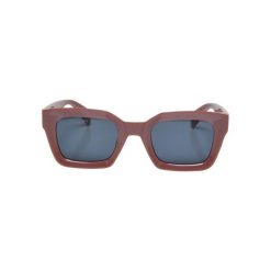 Okulary przeciwsłoneczne Urban Classics Poros With Chain. Brązowe okulary przeciwsłoneczne Urban Classics, bez wzorów. Za 109.50 zł.