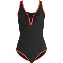 Kostium kąpielowy shape bonprix czarno-różowy neonowy. Bielizna modelująca marki bonprix. Za 99.99 zł.