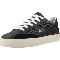 Buty SUN68 KATY LEATHER Czarny. Czarne buty trekkingowe SUN68, ze skóry, bez zapięcia. Za 450.99 zł.