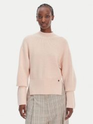 BOSS Sweter Fotus 50553239 Różowy Regular Fit. Czerwone swetry Boss, l, bez wzorów, z wełny, bez ramiączek. Za 1,249.00 zł.