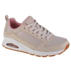 Buty do chodzenia damskie Skechers Uno Inside Matters. Brązowe buty treningowe Skechers, bez wzorów, z materiału, bez zapięcia, trekkingowe. Za 329.00 zł.