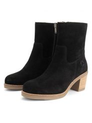 TRAVELIN' Skórzane botki w kolorze czarnym na obcasie rozmiar: 39. Czarne botki Travelin', bez wzorów, ze skóry, bez obcasa, na obcasie, bez zapięcia. Za 423.06 zł.