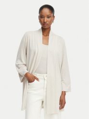 Marella Komplet top i kardigan Alca 2615931012 Szary Regular Fit. Szare swetry Marella, s, bez wzorów, z wiskozy, bez ramiączek. Za 589.99 zł.