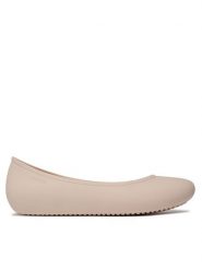 Crocs Baleriny Brooklyn Flat 209384 Biały. Białe baleriny Crocs, bez wzorów, z tworzywa sztucznego, bez obcasa, bez zapięcia. Za 119.99 zł.