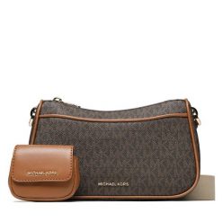 Torebka MICHAEL Michael Kors. Brązowe listonoszki MICHAEL Michael Kors, bez wzorów, bez dodatków. Za 779.99 zł.