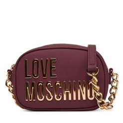 Torebka LOVE MOSCHINO. Czerwone listonoszki Love Moschino, bez wzorów, bez dodatków. Za 619.99 zł.