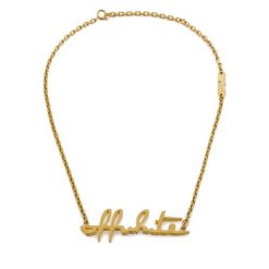 Naszyjnik Off-White. Żółte naszyjniki OFF-WHITE, złote. Za 849.99 zł.