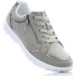 Sneakersy bonprix szary. Buty sportowe lifestyle marki bonprix. Za 99.99 zł.