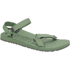 Sandały Unisex Lizard TRAIL. Zielone sandały Lizard, bez wzorów, z materiału, bez obcasa, na płaskiej podeszwie, bez zapięcia. Za 124.25 zł.