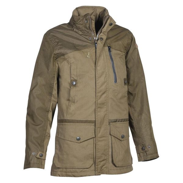 Parka dla dzieci PERCUSSION Imperlight Evo. Zielone płaszcze PERCUSSION, bez wzorów, sportowe, bez kaptura. Za 381.00 zł.