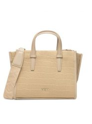 MEXX Torebka MEXX-E-019-05 Beżowy. Brązowe torebki klasyczne Mexx, bez wzorów, z bawełny, bez dodatków. Za 149.99 zł.