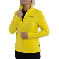 Bluza techniczna damska Viking Tesero Lady, polar. Żółte bluzy bez kaptura Viking, s, bez wzorów, z polaru, bez kaptura, trekkingowe. Za 159.00 zł.