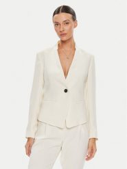 Marella Marynarka Miranda 30410611 Beżowy Regular Fit. Brązowe marynarki i żakiety Marella, bez wzorów, z syntetyku, bez ramiączek. Za 529.99 zł.