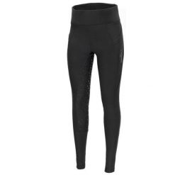 Legginsy jeździeckie damskie START KnowsleyFullGrip zimowe, ocieplane. Niebieskie legginsy START, bez wzorów. Za 246.99 zł.