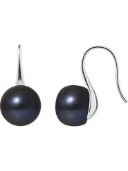 Pearline Srebrne kolczyki z perłami rozmiar: onesize. Czarne kolczyki Pearline, z perłą, srebrne. Za 244.80 zł.
