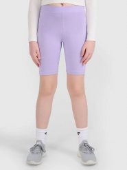 4F Szorty w kolorze fioletowym rozmiar: 122. Różowe szorty 4f, bez wzorów. Za 19.99 zł.